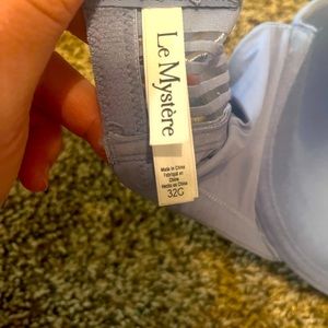 Slate blue French Bra 3 rows of hooks